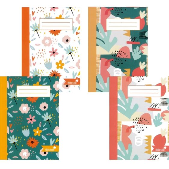 Notebooks - A5 Notebook Marlene West Range - (Silvine)
