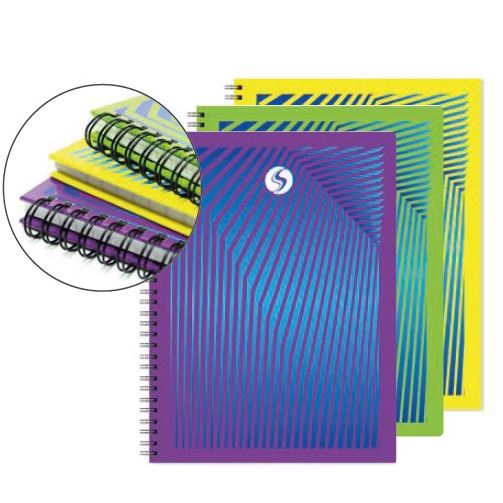 Notebooks - A4 Wired Notebook - (Silvine)
