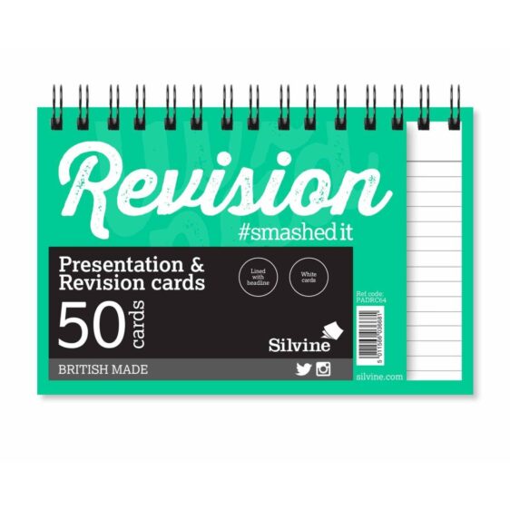 Revision and Presentation Notecards - (Silvine)