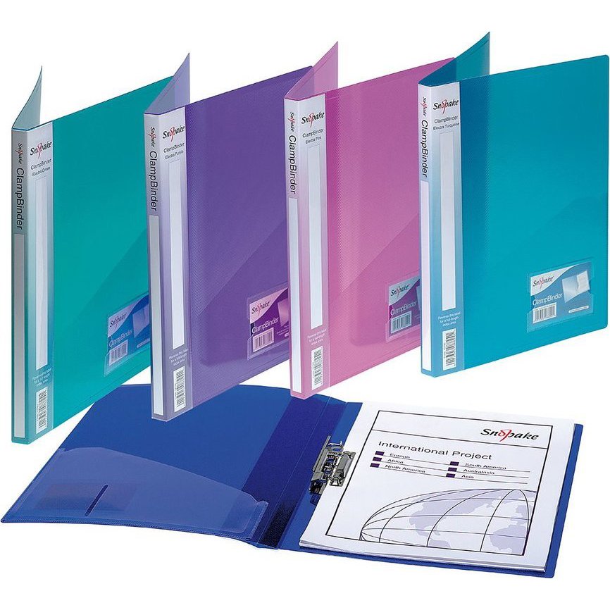 Files - A4 Clamp Binder - (Snopake)