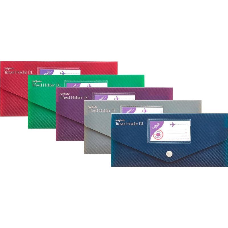 Folders - 3-Part DL size Organiser - (Snopake)