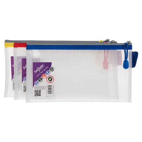 Folders - DL Mesh Zippa Bag - (Snopake)