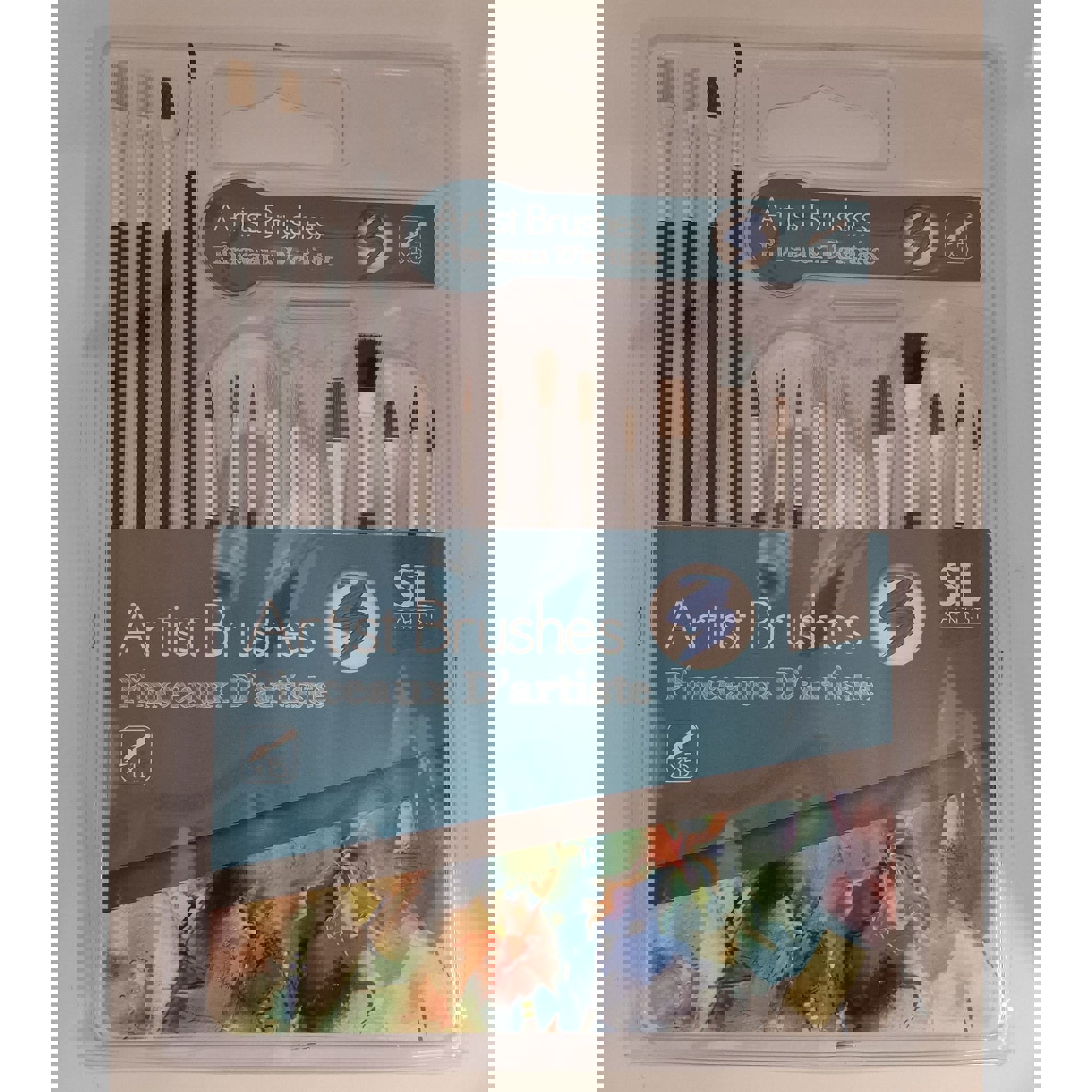 Brushes - Paint Brushes Set - (Sil)