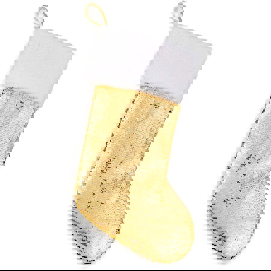 Decoration - Sequin Stocking - North Pole