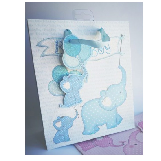 Gift Bags - Newborn Gift Bags - (Eurowrap) - Baby Boy