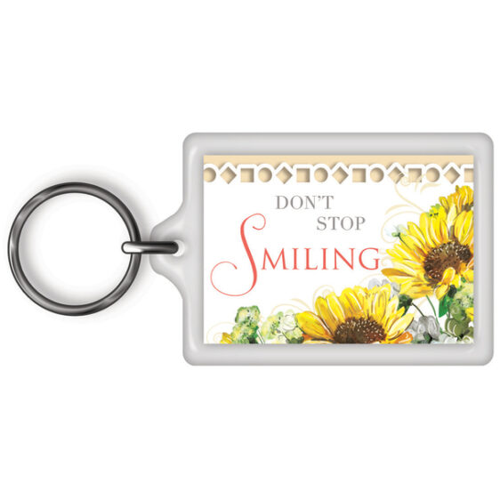 Keychains - With Themes - (Sensation) - Don't Stop Smiling