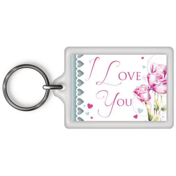 Keychains - With Themes - (Sensation) - I Love You