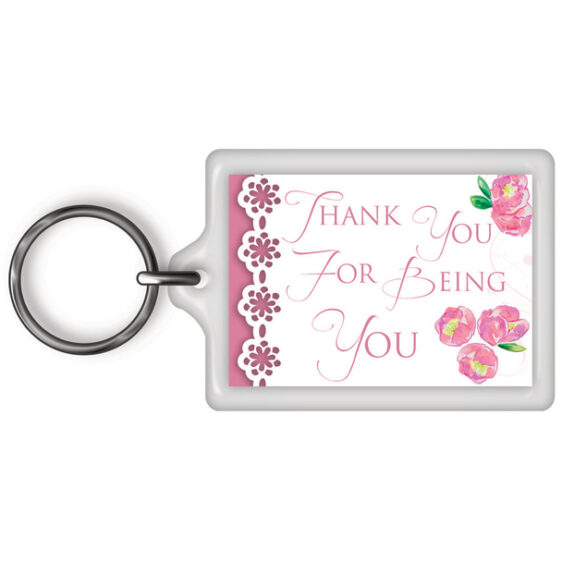 Keychains - With Themes - (Sensation) - Thank You For Being You