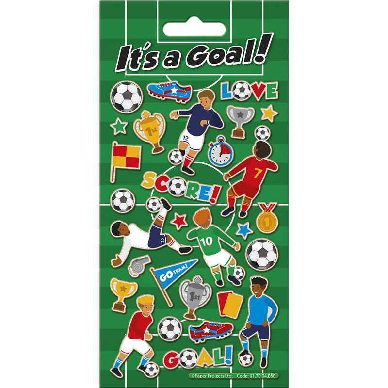 Stickers - Foiled Stickers - It's A Goal!
