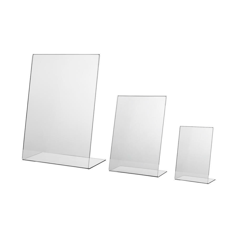 Transparent Sign Holders - A4