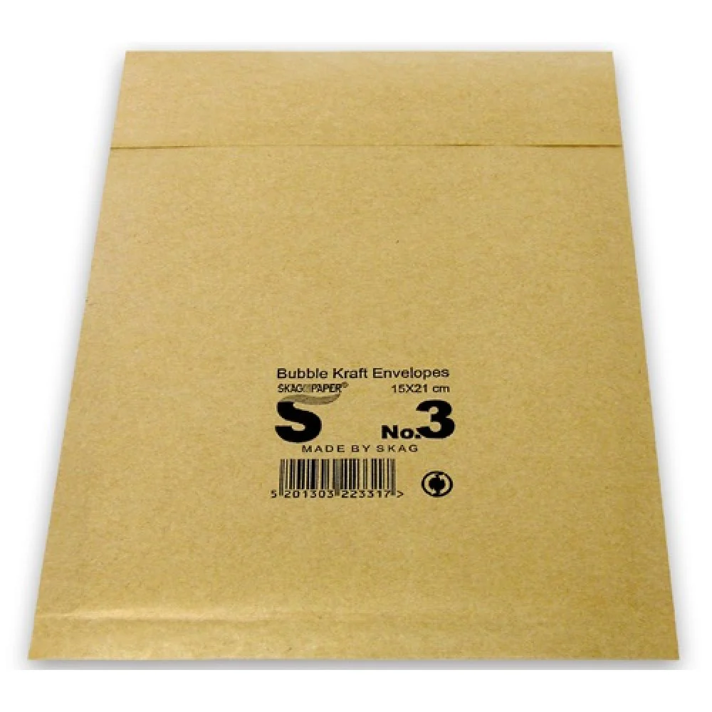 Envelopes - Bubble Mailers/Envelopes - (Skag) - No.3 - 15 x 21cm