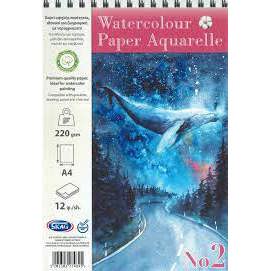 Sketchpads - A4 Watercolour Paper - (Skag)