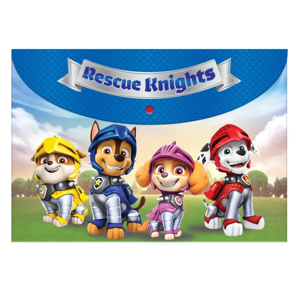 Folders - Paw Patrol A4 Button Folder
