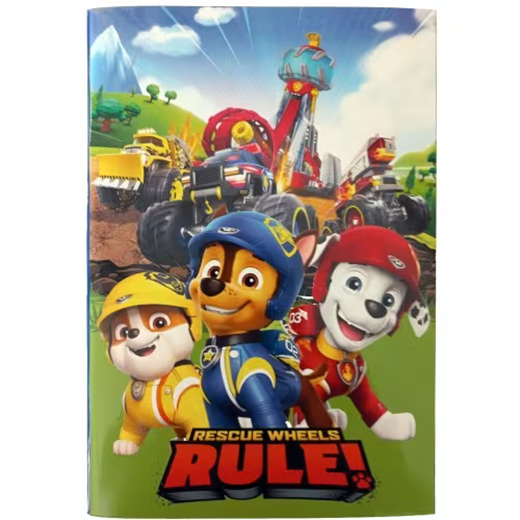Exercise Books - Paw Patrol B5 Exercise Book