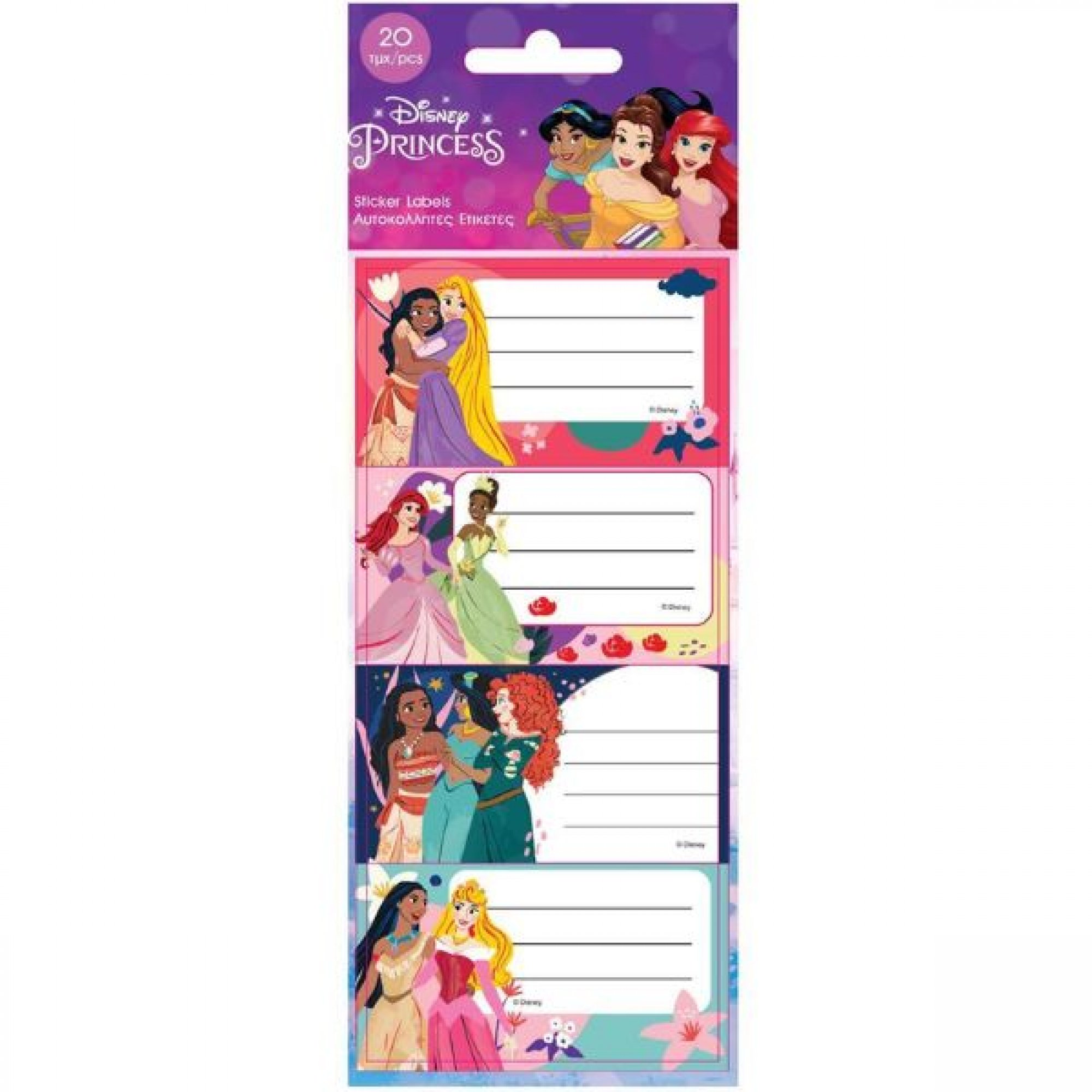 Labels - Princess Sticker Labels