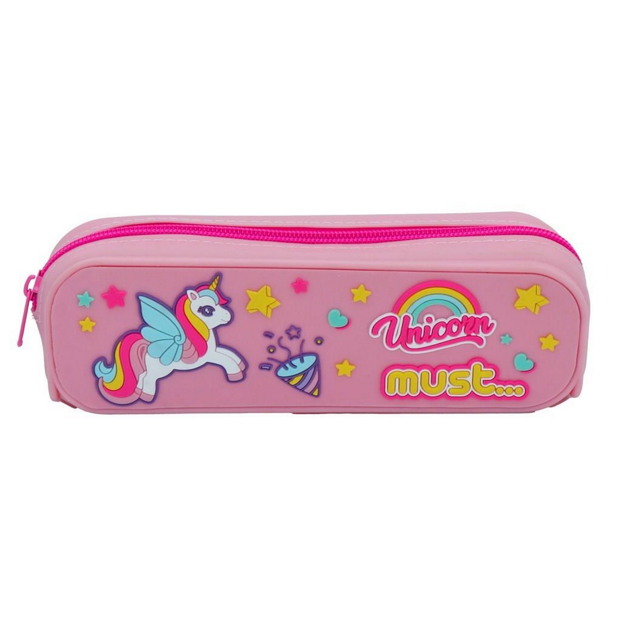 Pencil Cases - Silicone Pencil Case - (Must) - Unicorn