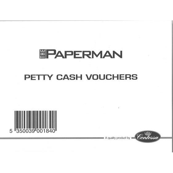 Petty Cash Vouchers - (Contessa)
