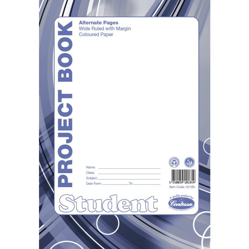 Project Books - A4 Project Book - (Contessa) - 64 Pages