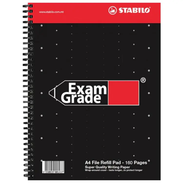 Refill Pad - Exam Grade Wire Bound A4 - (Stabilo) - By 1