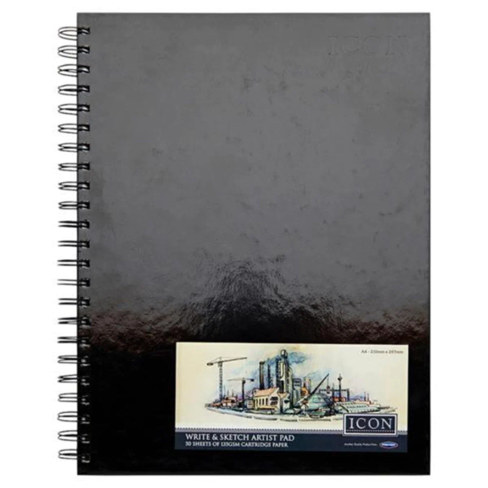 Sketchbooks - A4 Wirebound Sketchbook/Journal - (Icon)