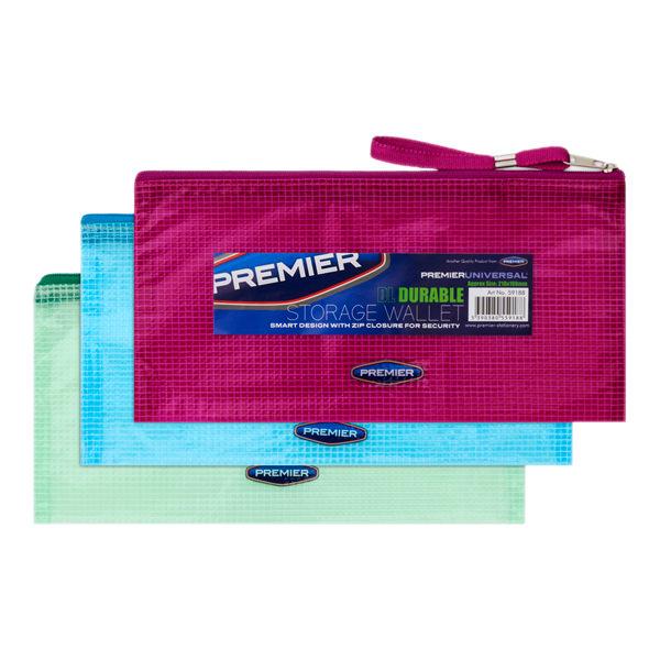 Folders - Dl Mesh Storage Wallet - (Premier)
