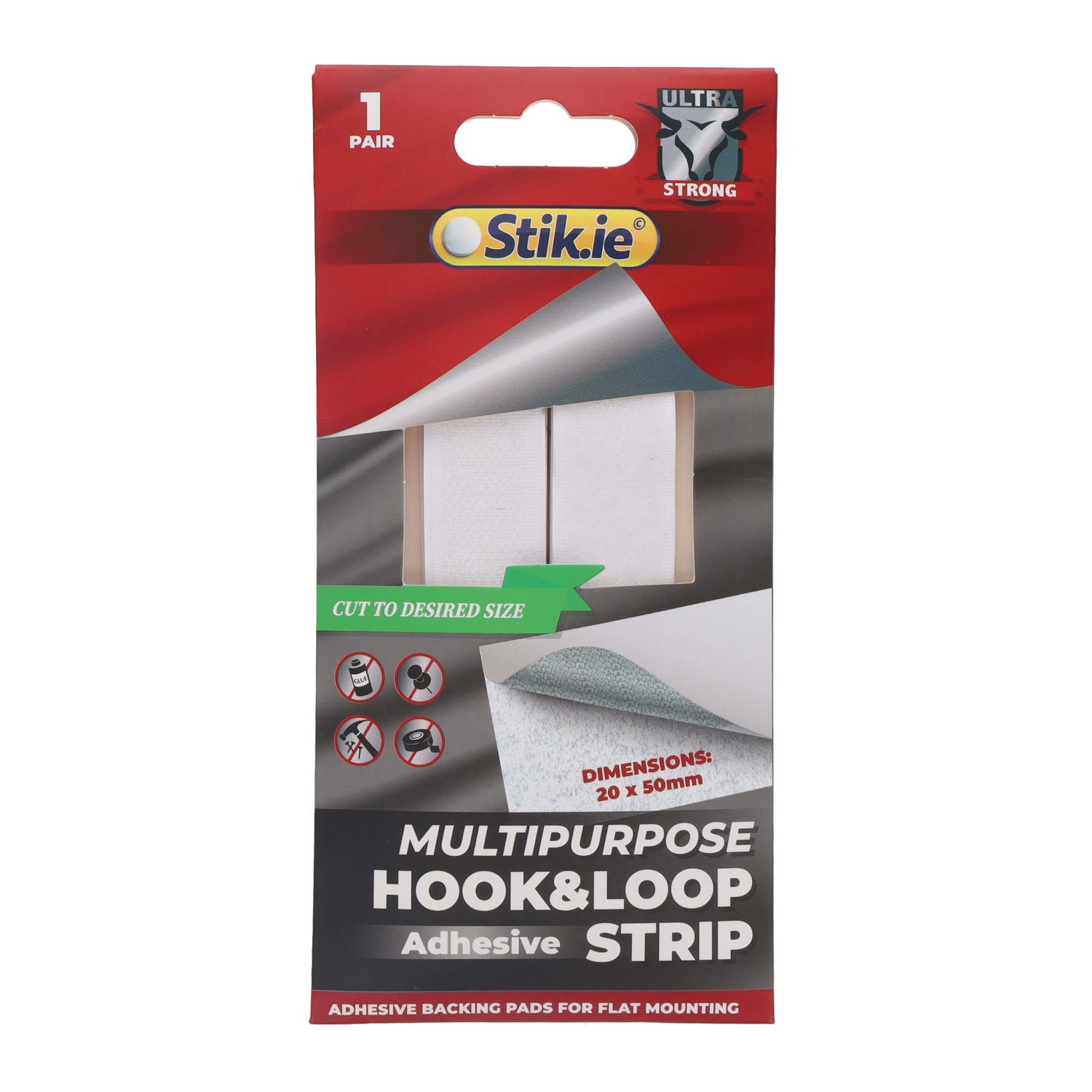 Crafts - Velcro/Hook and Loop 1 piece - (Stik-ie)