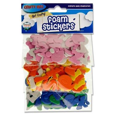 Stickers - Foam Letter Stickers - (Crafty Bitz)
