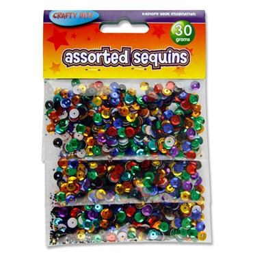 Crafts - Assorted Sequins - (Crafty Bitz)