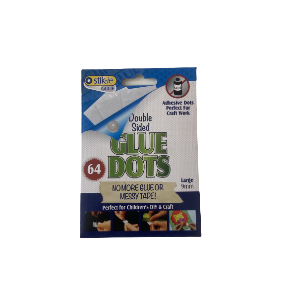 Glue - Double Sided Glue Dots - (Stik-ie)