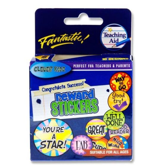 Reward Stickers - Roll of 200 Reward Stickers - (Clever Kidz)
