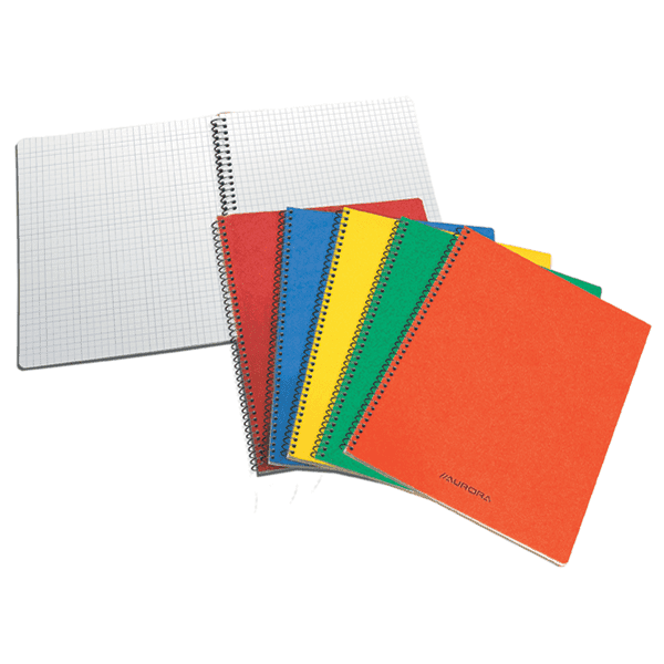 Notebooks – Squared Notebook Wirebound – (Aurora)