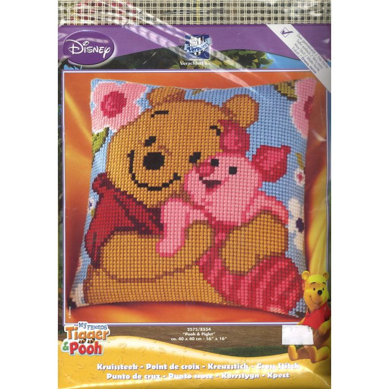 Children's Cross Stitch Kit - Tigger & Pooh