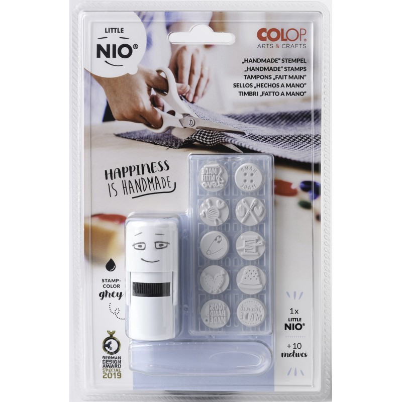 Self-Inking Stamps - Little Nio Stamp Set - (Colop) - Handmade Sewing