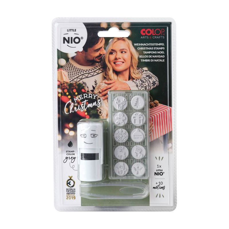 Self-Inking Stamps - Little Nio Stamp Set - (Colop) - Christmas