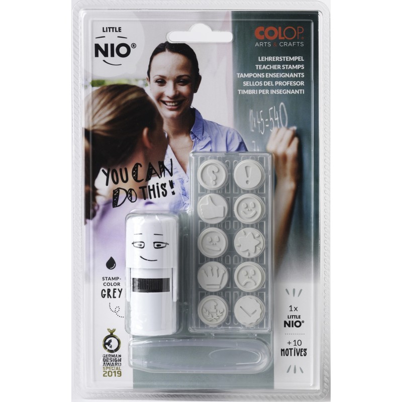 Self-Inking Stamps - Little Nio Stamp Set - (Colop) - Teacher