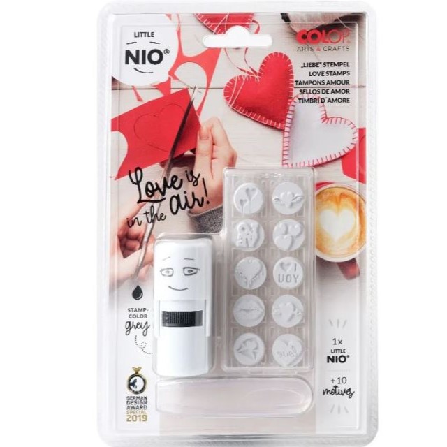 Self-Inking Stamps - Little Nio Stamp Set - (Colop) - Love