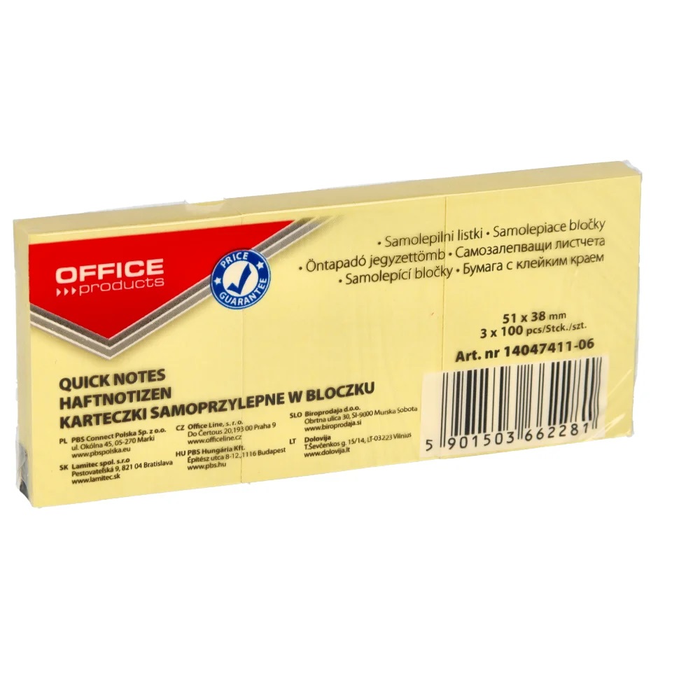 Sticky Notes 51x38mm - (Office)