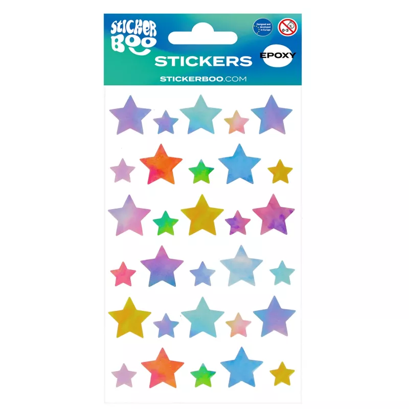 Stickers - Star Epoxy Stickers