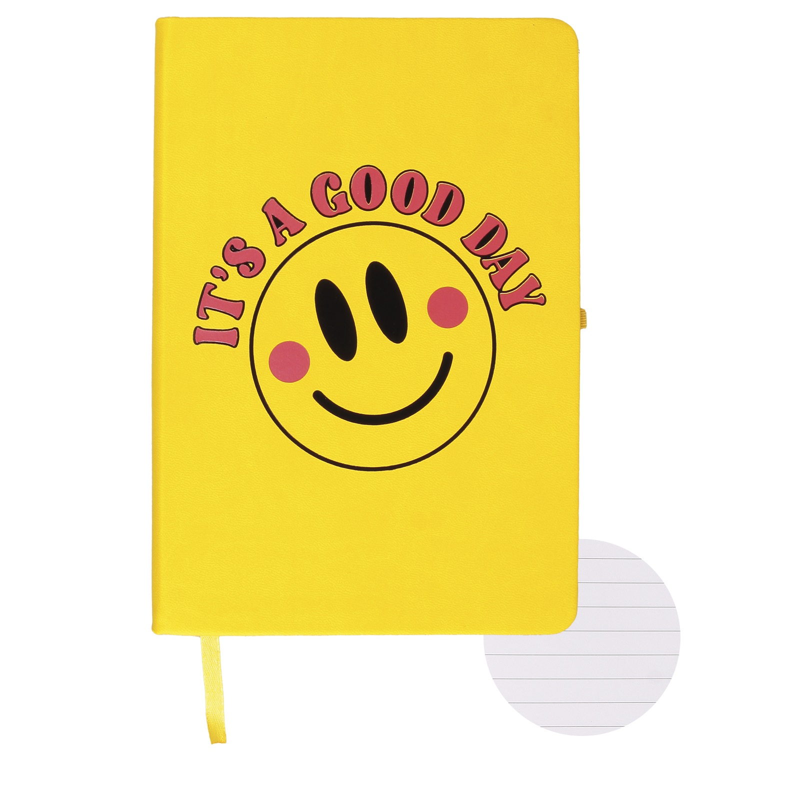 Notebooks - A5 Hardback Lined Notebook It's A Good Day - (Cresco)