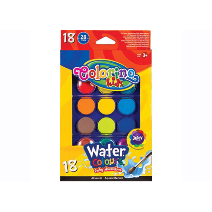 Watercolours - Watercolour Palette Set - (Colorino) - By 18