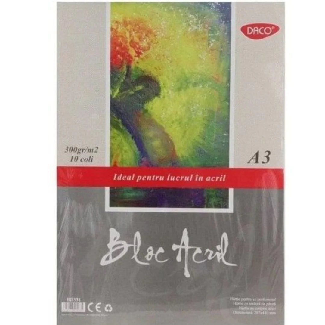 Sketchpads - Acrylic Sketch Pad 300gsm - (Daco) - A3