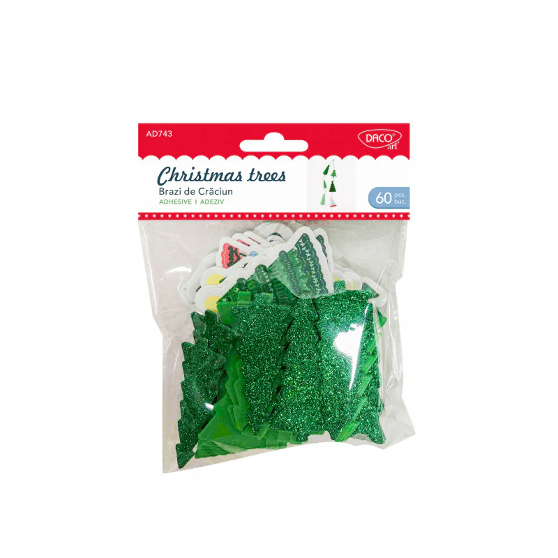 Decoration - Foam Christmas Trees - (Daco Art)