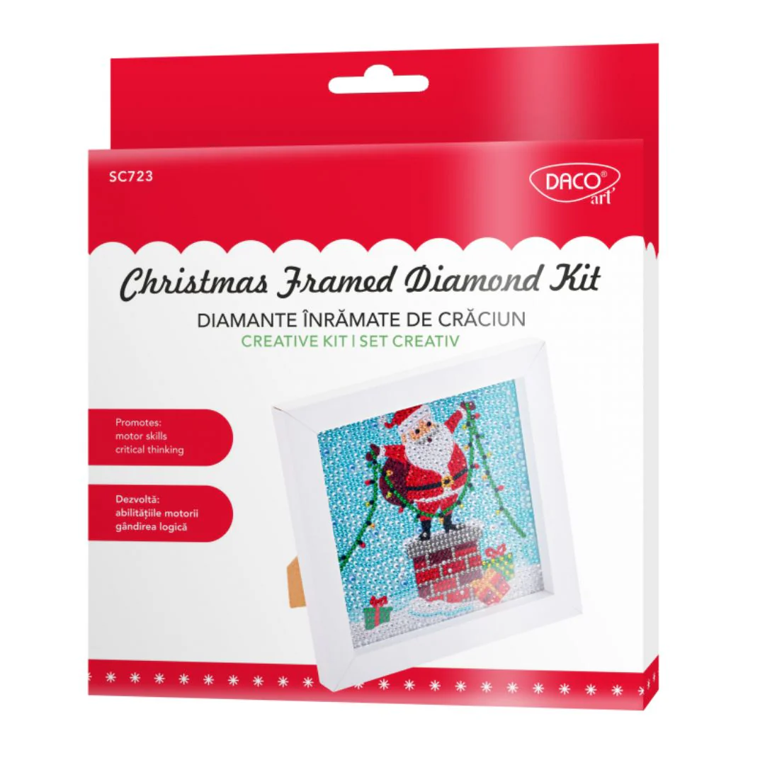 Christmas Framed Diamond Kit - (Daco Art)