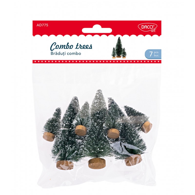 Decoration - Combo Christmas Trees - (Daco Art)