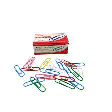 Fasteners - Coloured Paper Clips - (Foska)