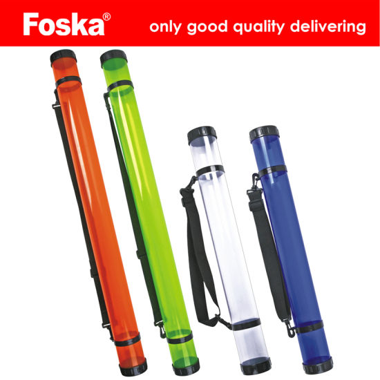 Tubes - Clear Plastic Drawing Tubes - (Foska)