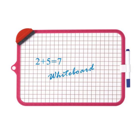 Whiteboards - Whiteboard with Plastic Frame - (Foska)