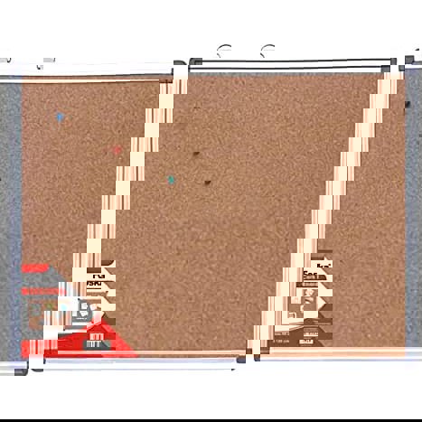 Cork Boards - Cork Board with Aluminium Frame - (Foska) - 60 x 90cm