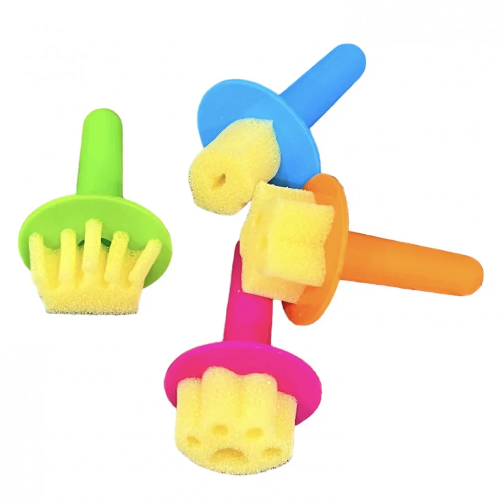Paint - 4 Foam Stamps - (Keyroad)