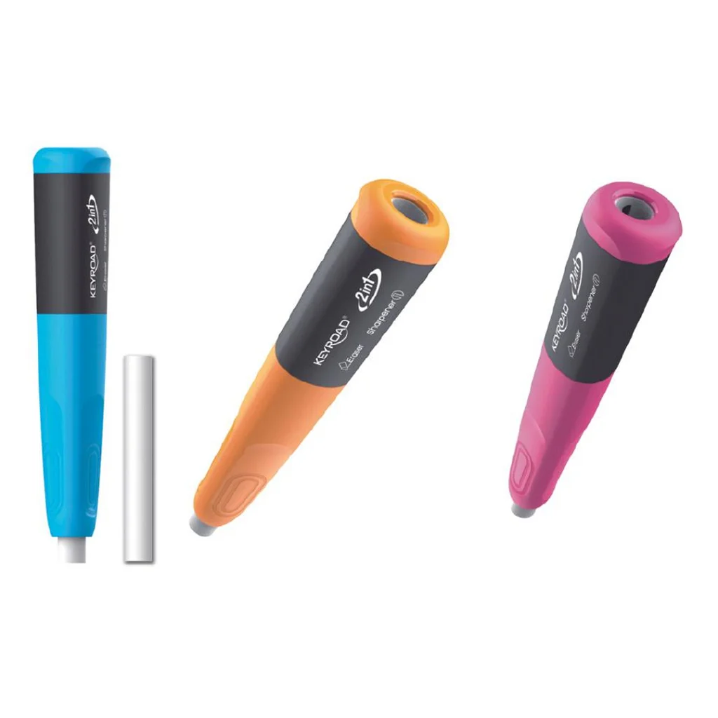 Sharpener & Eraser - Eraser & Sharpener Combination - (Keyroad)